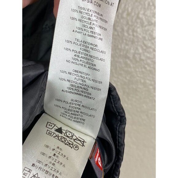 Patagonia Nano Puff vest Gray Men's Size Small Quilted Insulated Embroidered - Picture 10 of 16